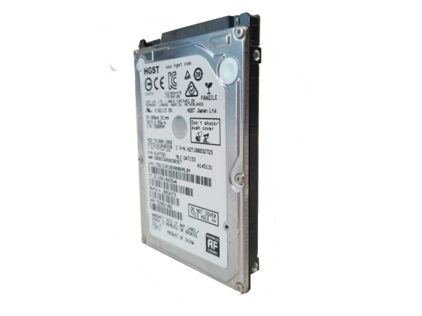 This photo shows a 2.5 inch Terabyte HDD