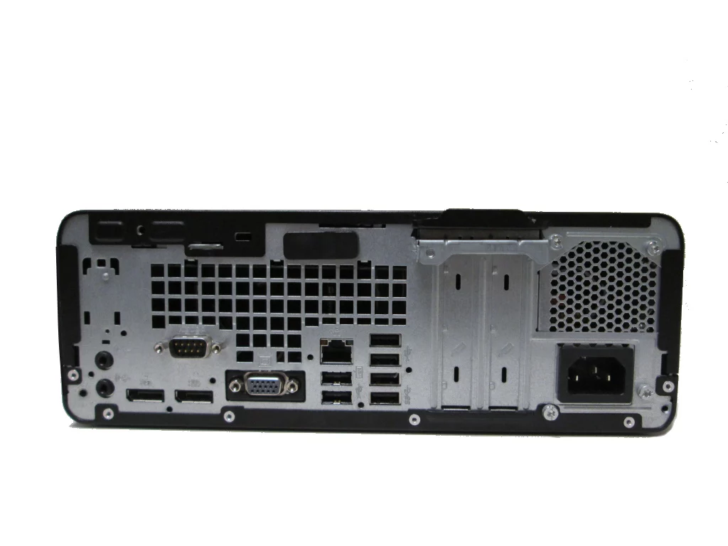 Photo showing Hp Prodesk 600 G3 Back as shown on ATR Webstore as shown on ATR Webstore