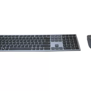 DELL WIRELESS KEYBOARD (KB7221WT) Front with Mouse